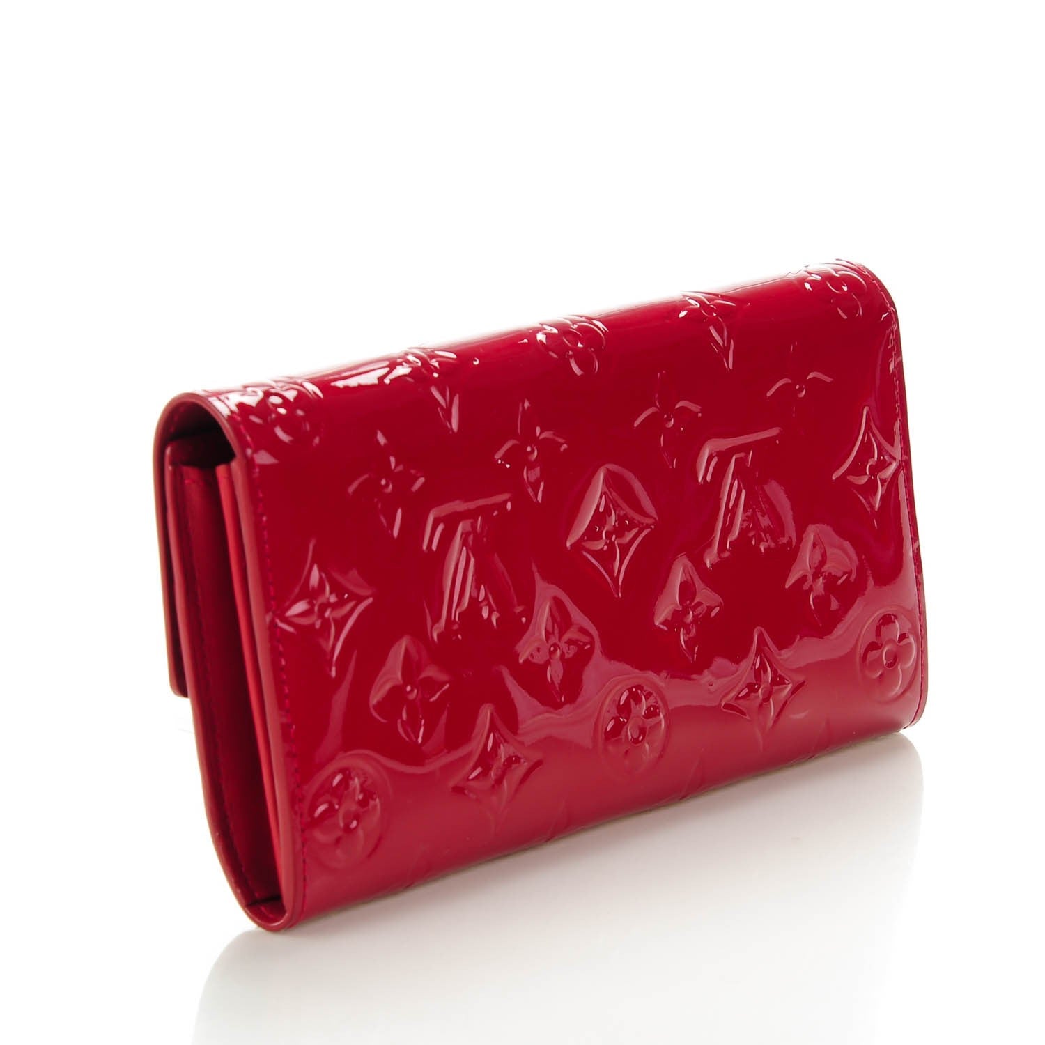 Louis Vuitton Vernis Sarah Wallet Pomme D'Amour 3 of 7