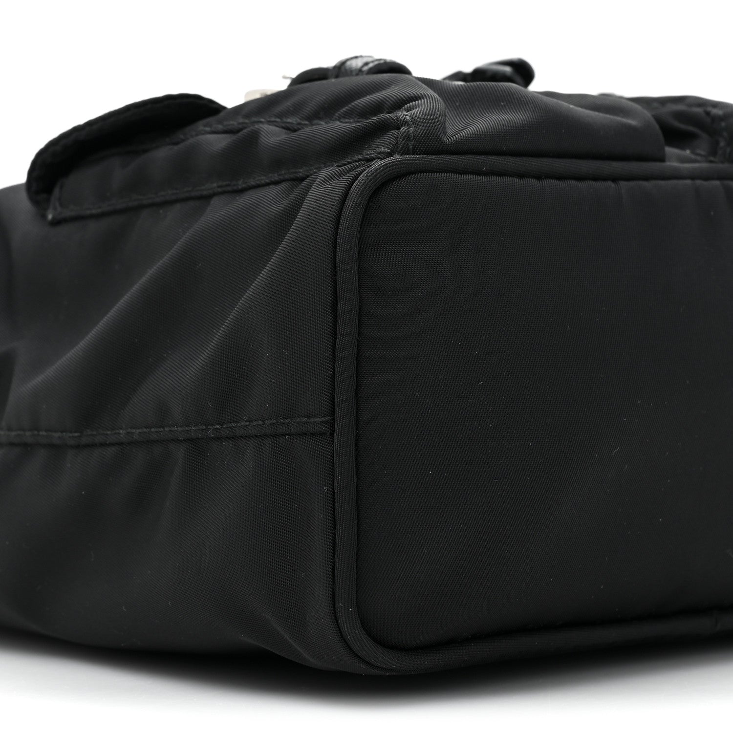 Prada Nylon Vela Mini Crossbody Backpack Black 8 of 12