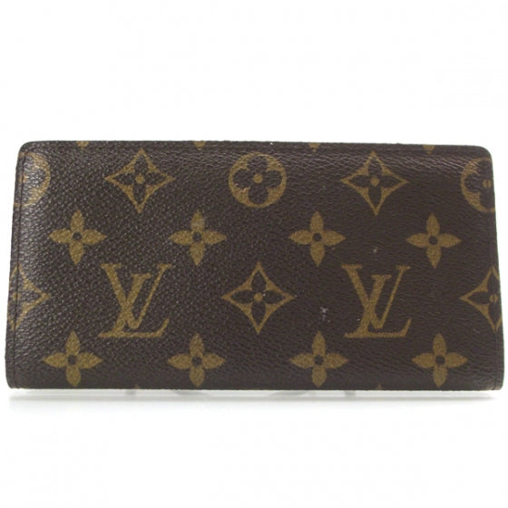 Louis Vuitton Monogram Simple Checkbook Holder 1 of 8