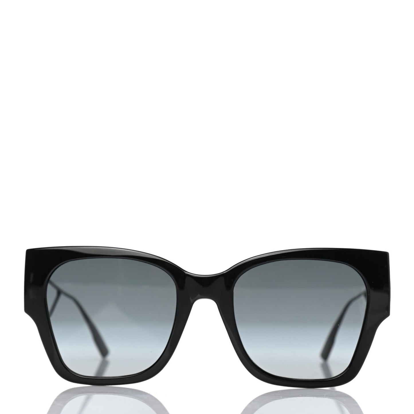 Rectangular 30 Montaigne 1 Sunglasses Black