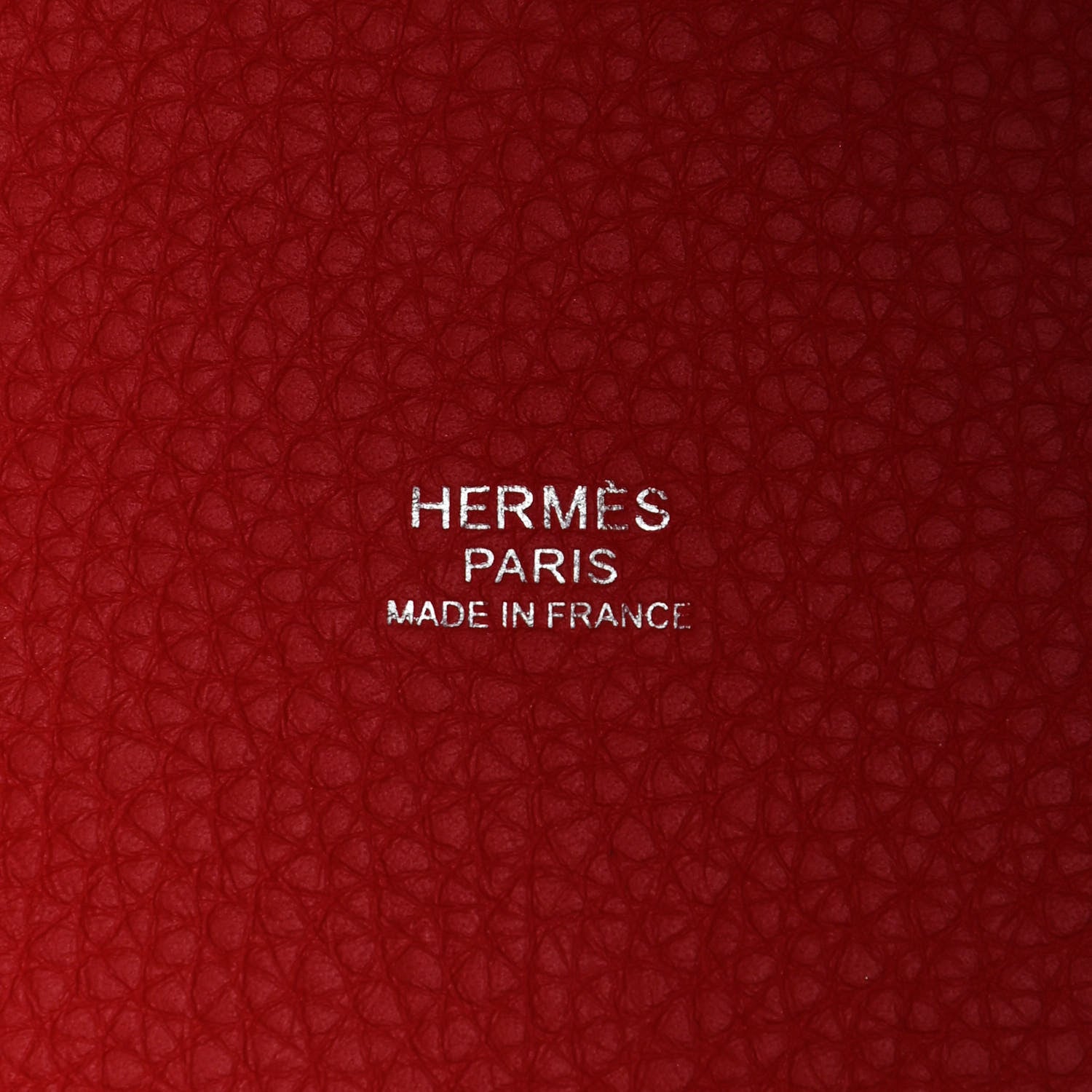 Hermes Taurillon Clemence Picotin Lock 18 PM Rouge De Coeur 6 of 9