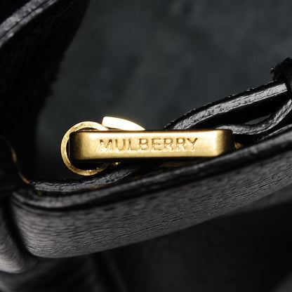 Mulberry Natural Leather Bayswater Black 8 of 11