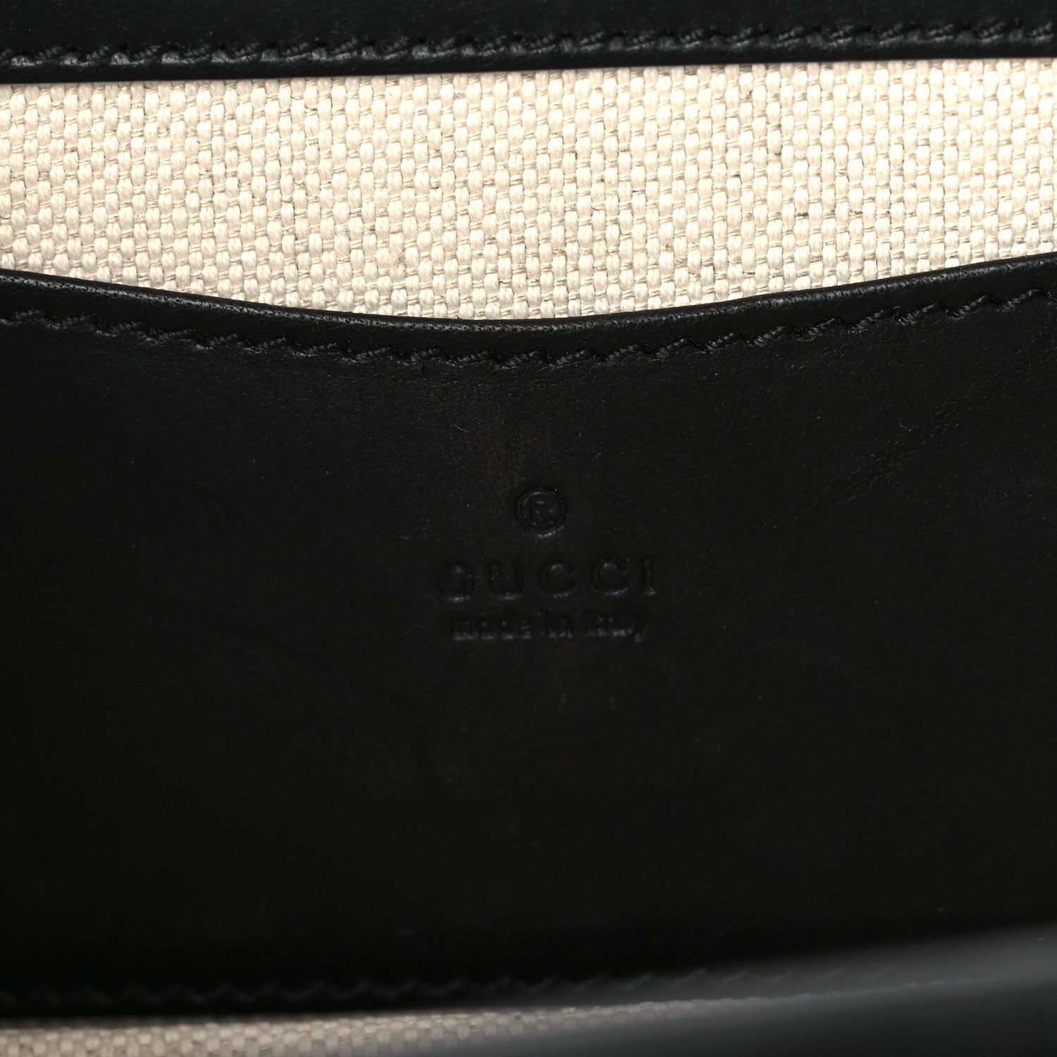 Gucci Calfskin Bamboo Mini 1947 Belt Bag 70 28 Black 6 of 10