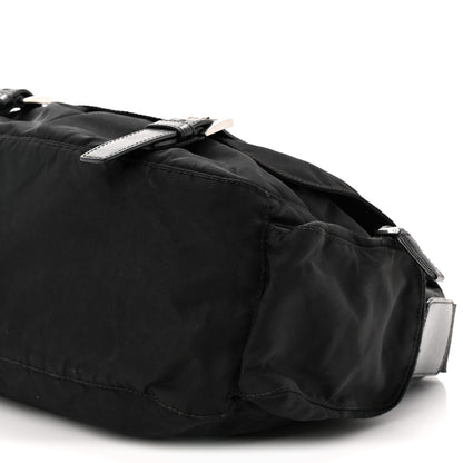 Prada Nylon Vela Sport Messenger Bag Black 10 of 11