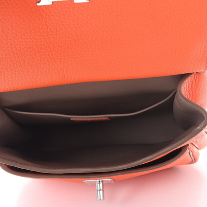 Louis Vuitton Taurillon Marceau Tangerine Taupe 5 of 7