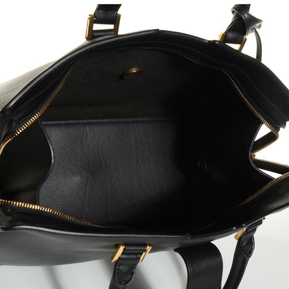 Saint Laurent Smooth Calfskin Medium Classic Cabas Y Bag Black 5 of 8