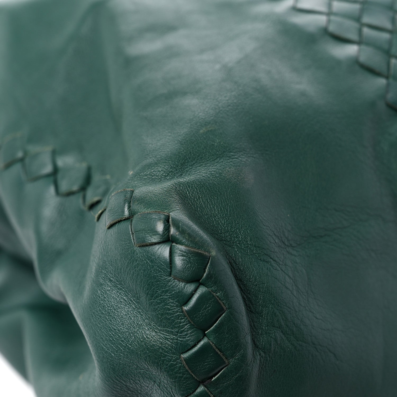 Bottega Veneta Nappa Intrecciato Convertible Tote Dark Green 12 of 21