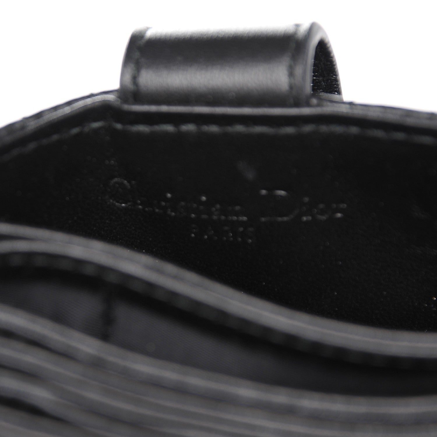 Christian Dior Lambskin Cannage Lady Dior 5-Gusset Card Holder Black 6 of 6