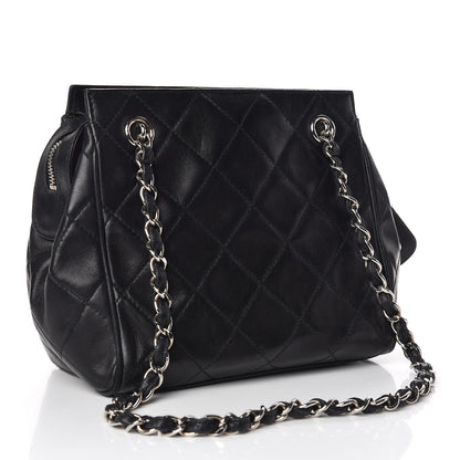 Chanel Lambskin Quilted Small Shoulder Bag Black 3 of 12