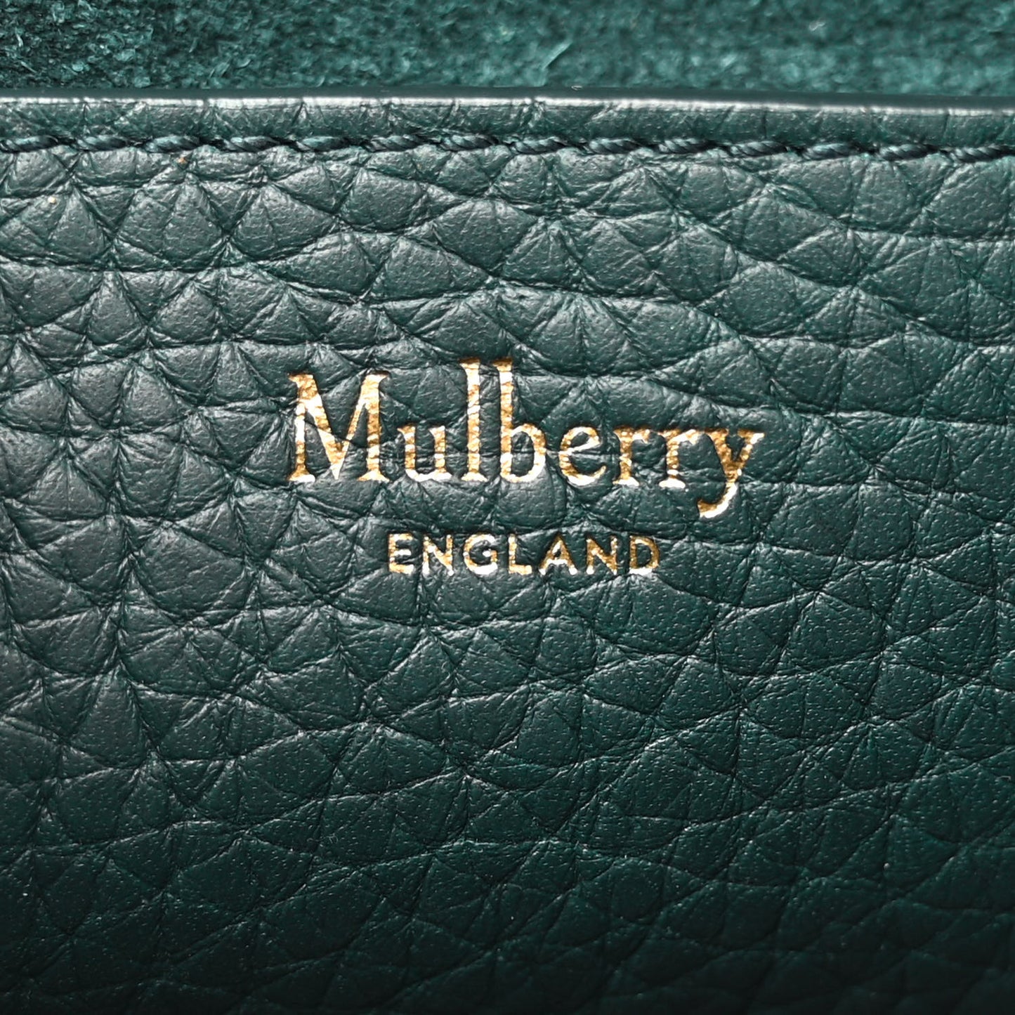 Heavy Grain Mini Alexa Mulberry Green