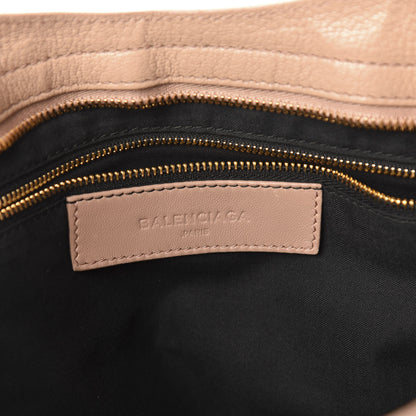 Balenciaga Chevre Gold Metallic Edge Hardware City Rose Des Sables 8 of 13