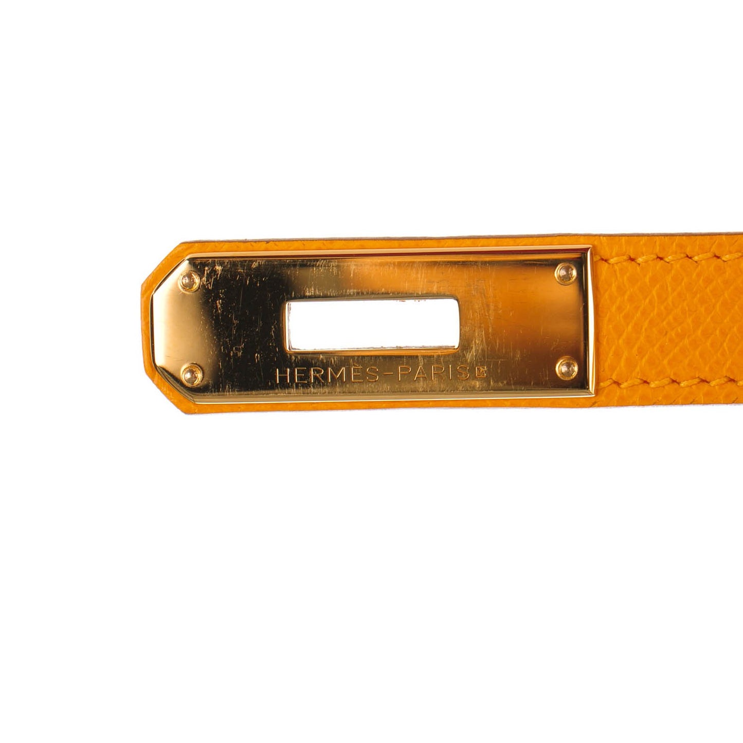 Epsom Birkin 35 Jaune D'Or