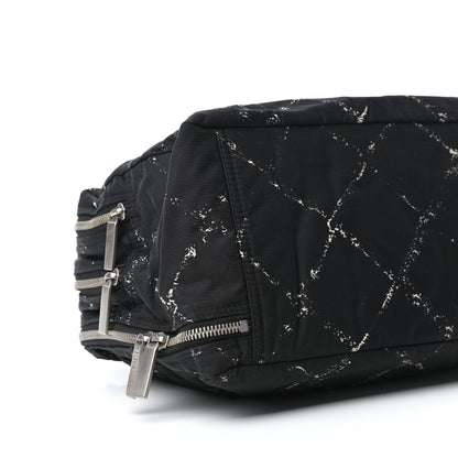 Chanel Nylon Travel Duffel Bag Black 8 of 9