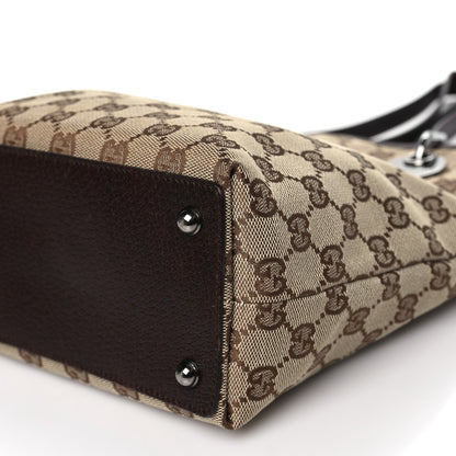 Gucci Monogram Small Eclipse Tote Brown 10 of 11