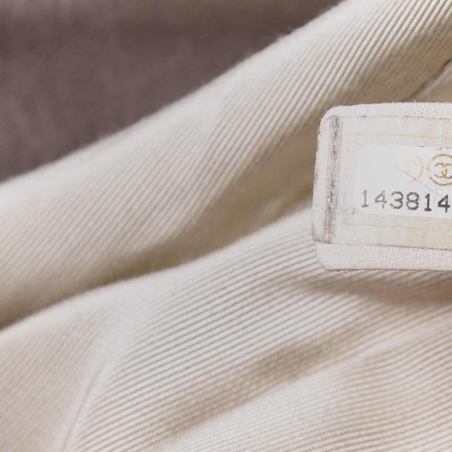 Washed Lambskin Quilted Maxi Chain Around Flap Taupe