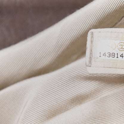 Chanel Washed Lambskin Quilted Maxi Chain Around Flap Taupe 6 of 10