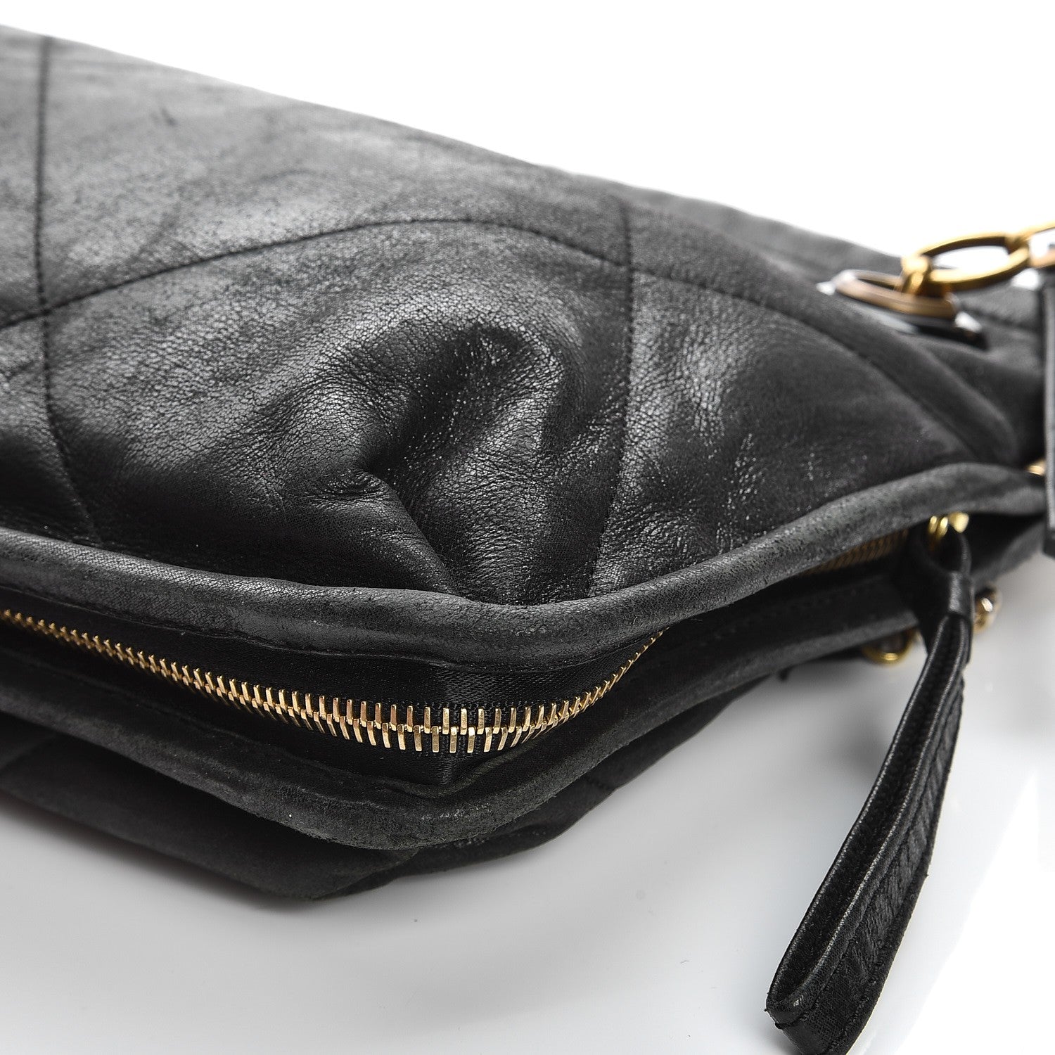 Lanvin Lambskin Quilted Medium Amalia Shoulder Bag Black 10 of 10