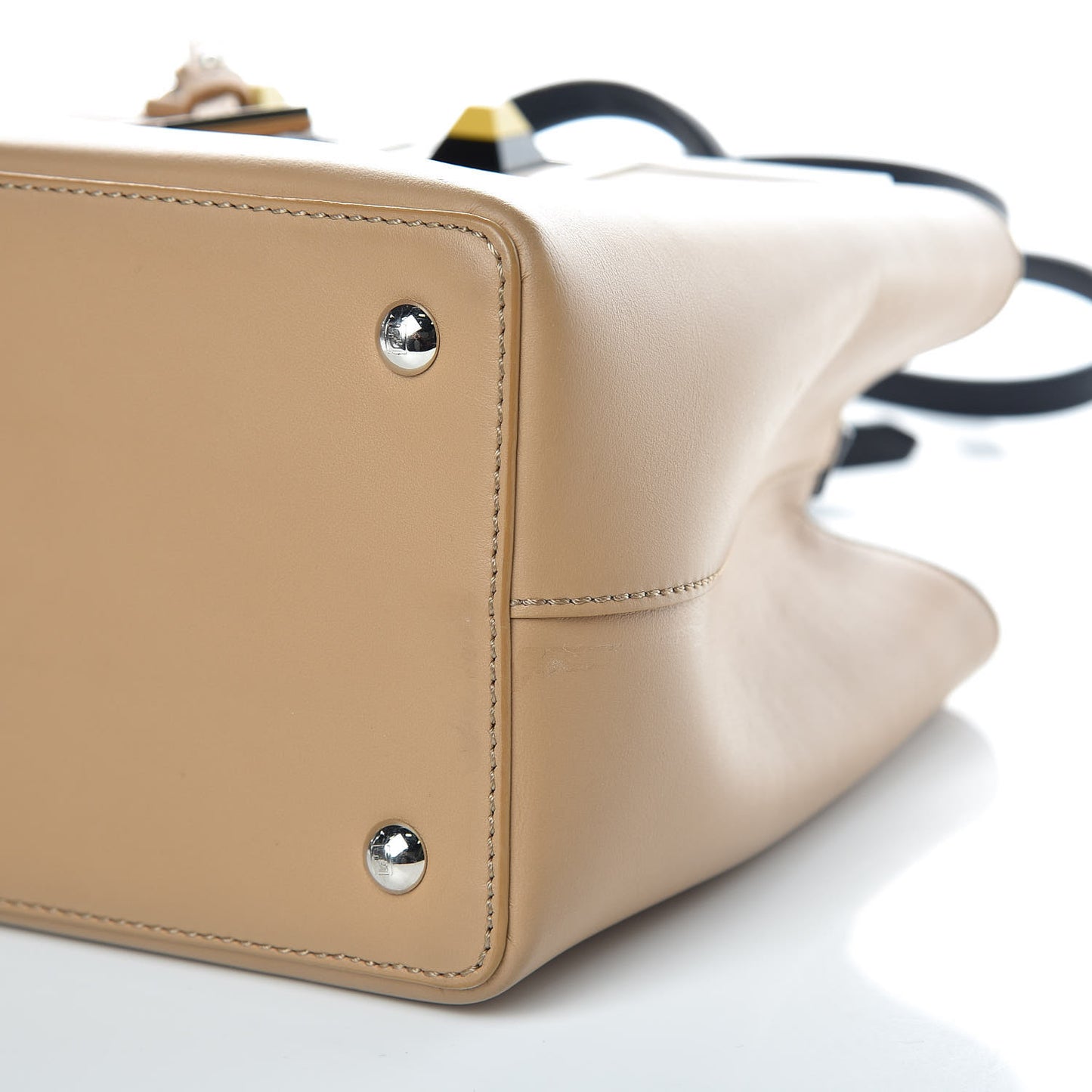 Vitello Baltico Hypnoteyes Studded Petite 2Jours Tote Cuoio