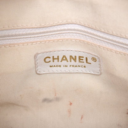 Chanel Caviar Quilted Hobo White 6 of 18