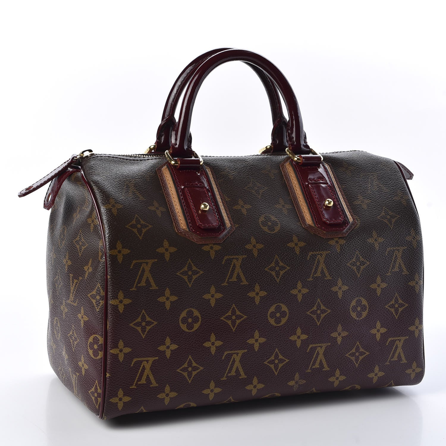 Louis Vuitton Monogram Mirage Speedy 30 Bordeaux 2 of 9