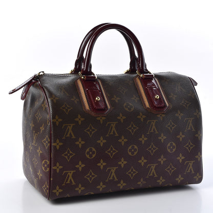 Louis Vuitton Monogram Mirage Speedy 30 Bordeaux 2 of 9