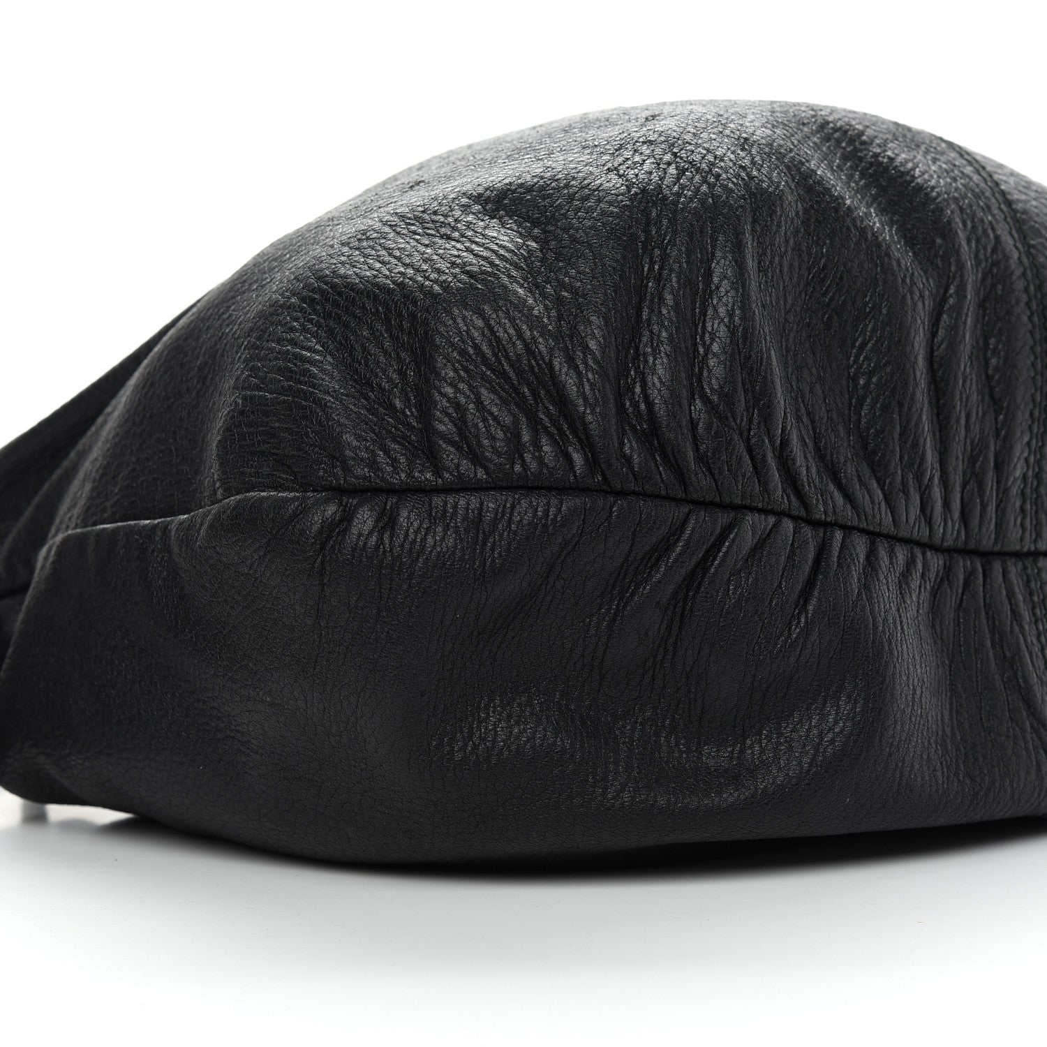 Gucci Pebbled Calfskin Medium Jungle Hobo Black 8 of 11