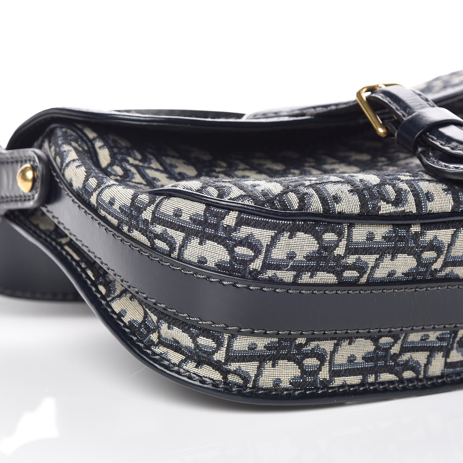 Christian Dior Oblique Crossbody Navy Blue 7 of 8