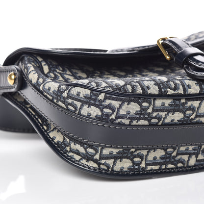 Christian Dior Oblique Crossbody Navy Blue 7 of 8