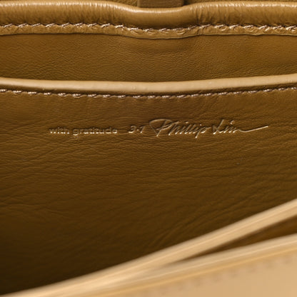 3.1 Phillip Lim Calfskin Alix Soft Flap Chain Shoulder Bag Toffee 6 of 13