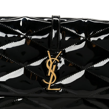 Saint Laurent Patent Quilted Le 57 Diamond Shoulder Bag Black 8 of 10