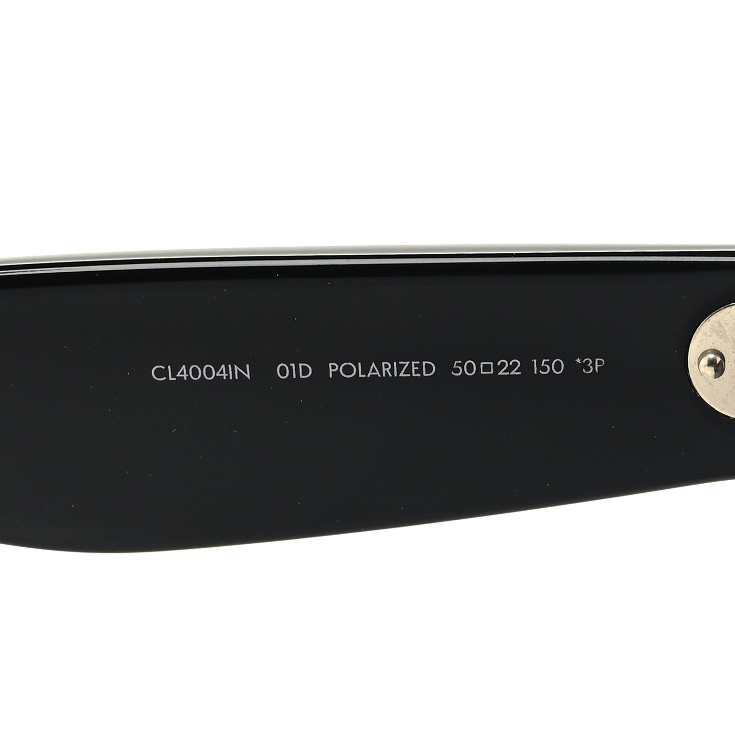 Acetate Polarized Cat Eye Sunglasses CL4004IN Black