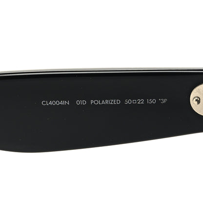 Celine Acetate Polarized Cat Eye Sunglasses CL4004IN Black 6 of 7