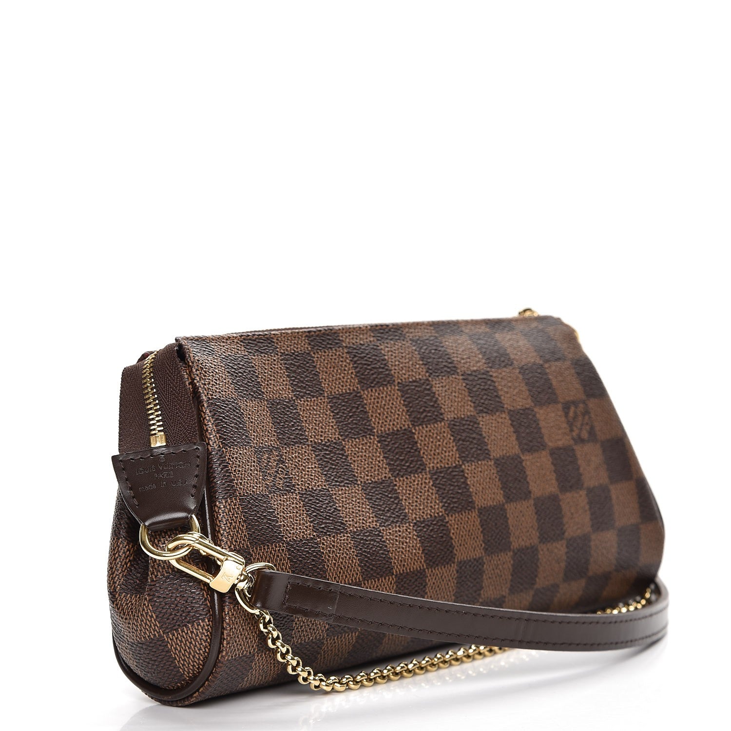 Louis Vuitton Damier Ebene Eva Clutch 3 of 7