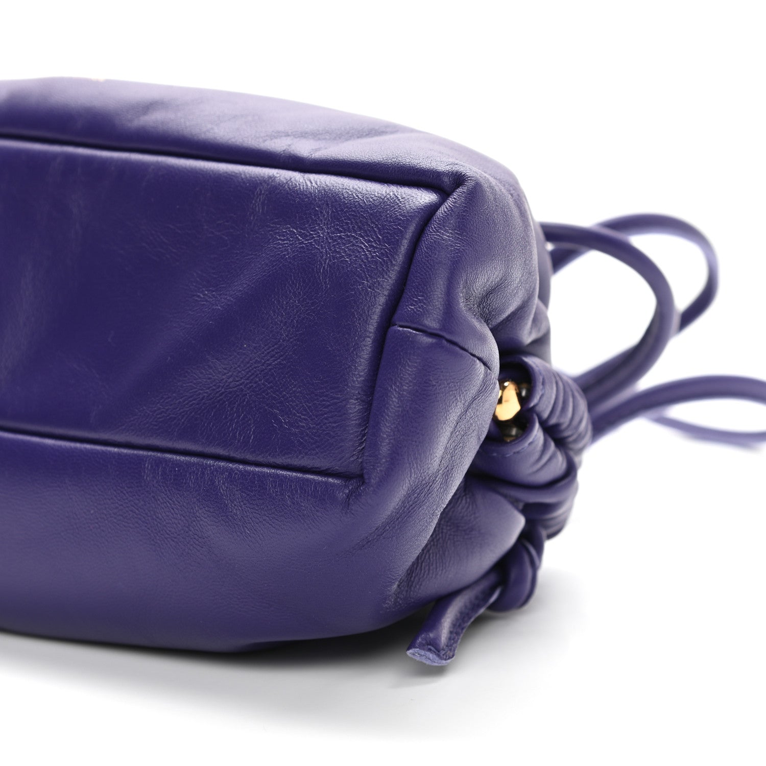Mansur Gavriel Lambskin Mini Cloud Clutch Viola 9 of 9