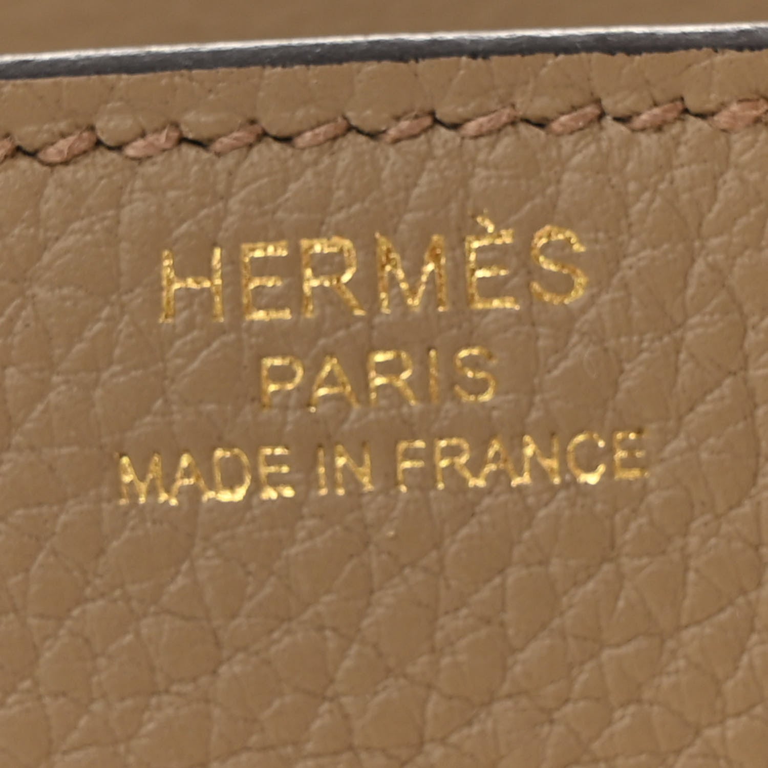 Hermes Togo Birkin 25 Beige Marfa 6 of 11