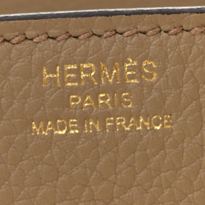 Hermes Togo Birkin 25 Beige Marfa 6 of 11