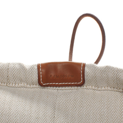 Hermes Canvas Barenia Fourbi 25 MM Pouch Naturel Fauve 7 of 8