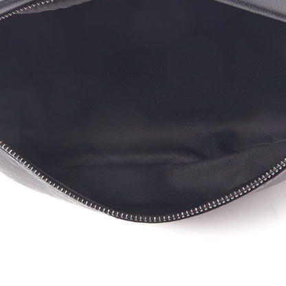 Louis Vuitton Calfskin Monogram Shadow Discovery Bumbag Black 7 of 8