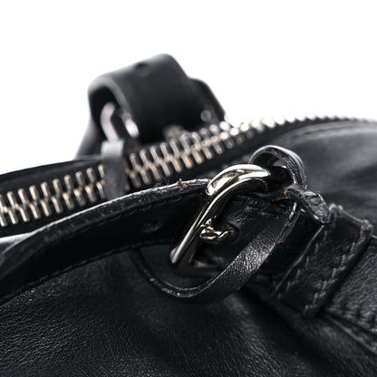 Prada Soft Calf Satchel Black 18 of 18