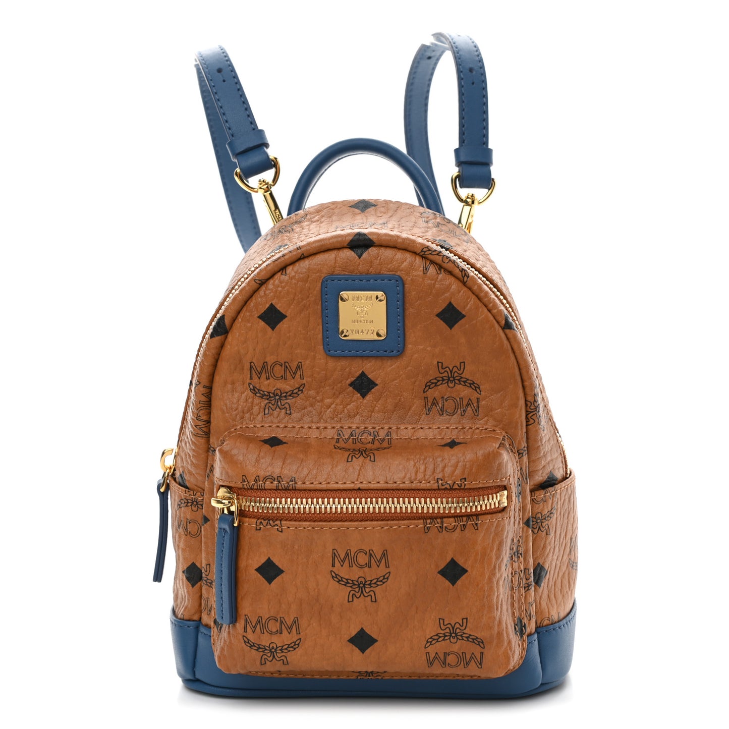 Visetos X-Mini Stark Backpack Cognac Blue