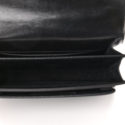 Saint Laurent Lambskin Mixed Quilted Medium Monogram Sunset Black 4 of 8