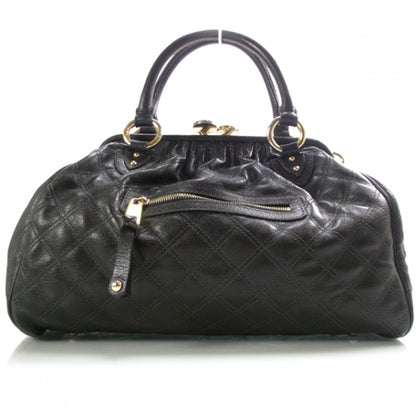Marc Jacobs Quilted Leather Stam Black 1 of 12
