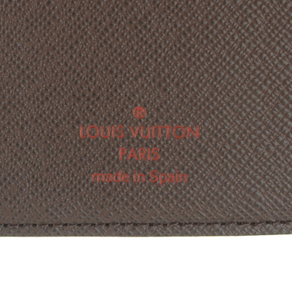 Louis Vuitton Damier Ebene Small Ring Agenda Cover 6 of 7