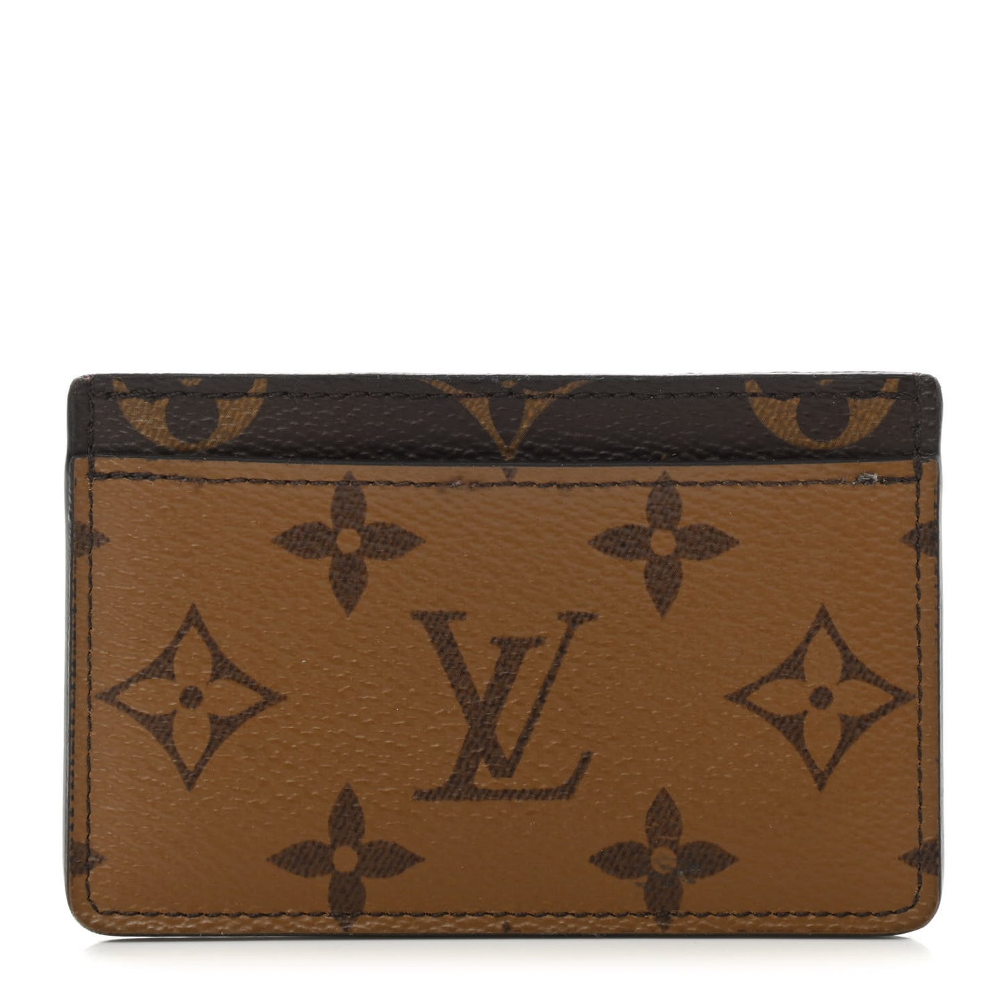 Reverse Monogram Card Holder