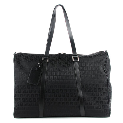 Fendi Zucchino Large Travel Tote Black 1 of 7