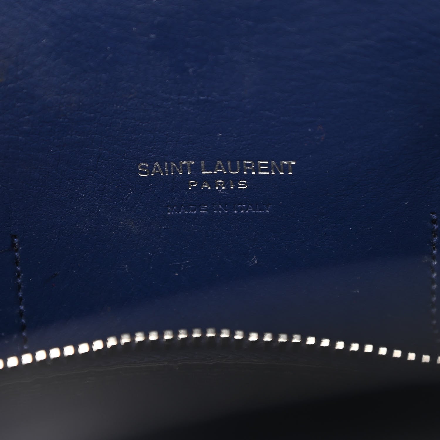 Saint Laurent Grained Calfskin Small Sac De Jour Navy 5 of 10