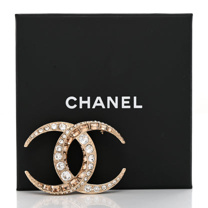 Chanel Baguette Crystal Dubai CC Brooch Gold 7 of 7