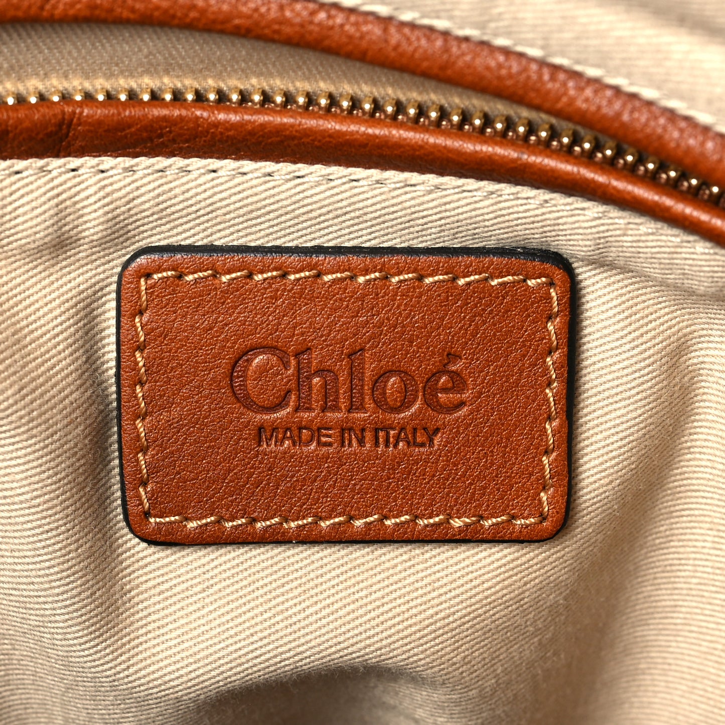 Calfskin Studded Medium Marcie Satchel Caramel