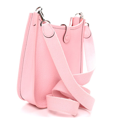 Hermes Taurillon Clemence Evelyne TPM Rose Sakura 2 of 10