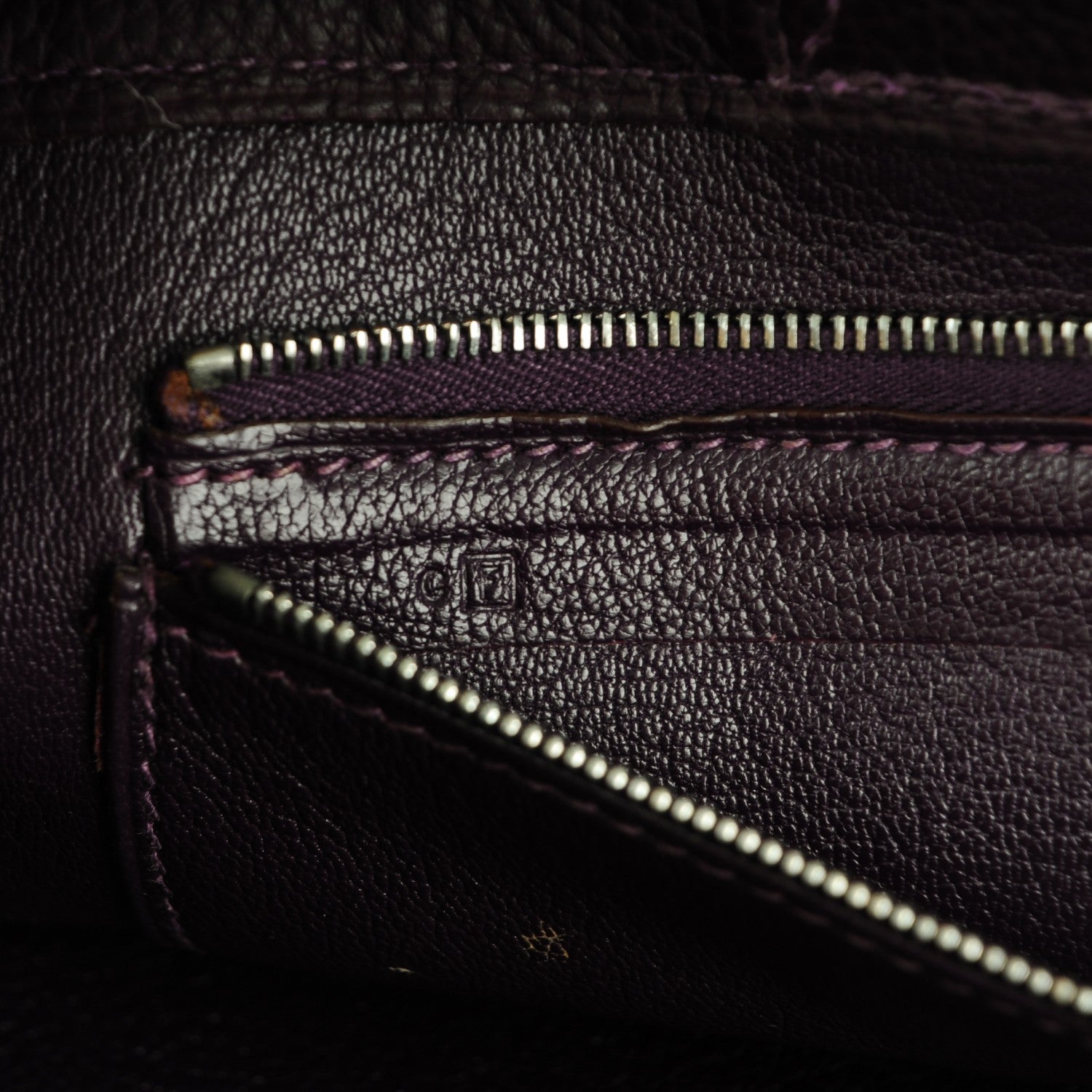 Hermes Togo Fourre Tout PM Raisin 7 of 9